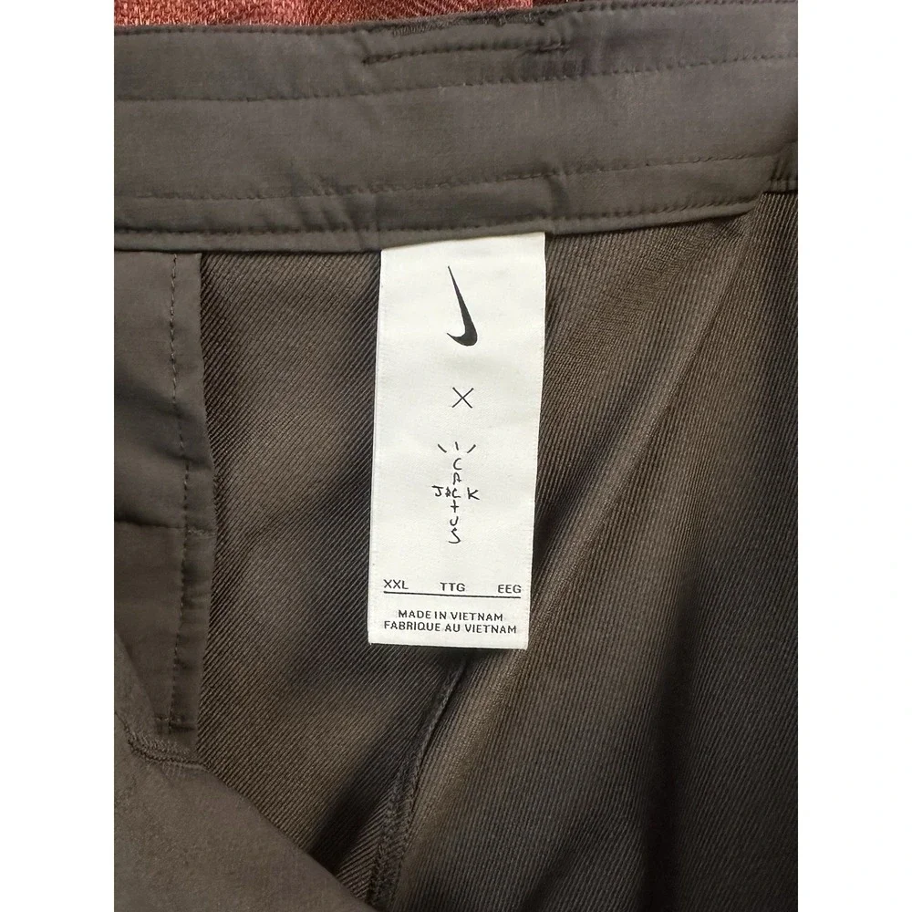 Cactus Jack Travis Scott X Nike NRG BH Pants Mens XXL Brown Chino Nylon 40x34